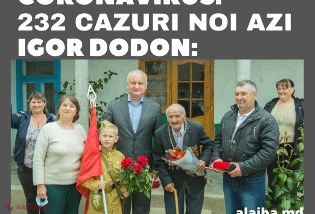 FOTO // Un deputat pune pe seama acțiunilor președintelui Dodon CREȘTEREA fulminantă a numărului de cazuri noi de COVID – 19. „Are un comportament CONDAMNABIL”