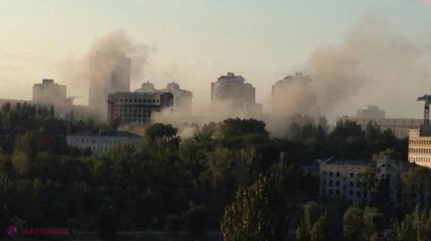Un spital din Donețk, bombardat cu rachete
