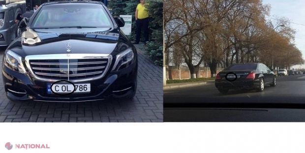Coincidență STRANIE: Premierul Filip poartă același numere la mașina guvernamentală ca Plahotniuc