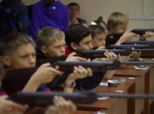 Copiii din Transnistria ÎNVAȚĂ, la școală, să ÎMPUȘTE