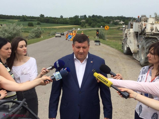 Ministrul Chirinciuc pune PICIORUL ÎN PRAG firmelor care întârzie cu reparația drumurilor. Le-a somat să se MOBILIZEZE cât mai rapid