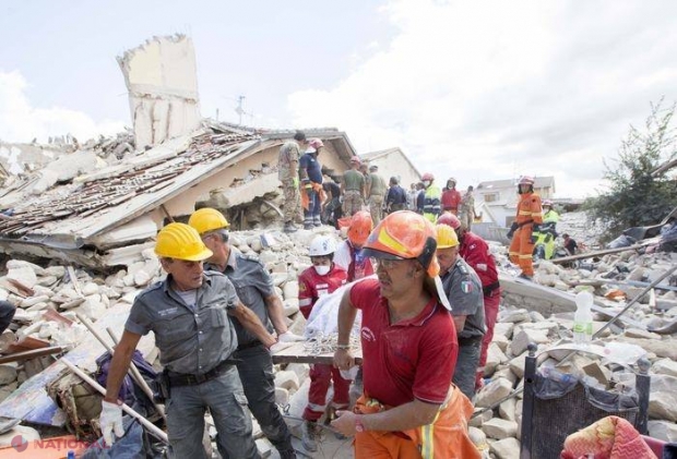 Bilanţul victimelor cutremurului din Italia este în CREȘTERE 