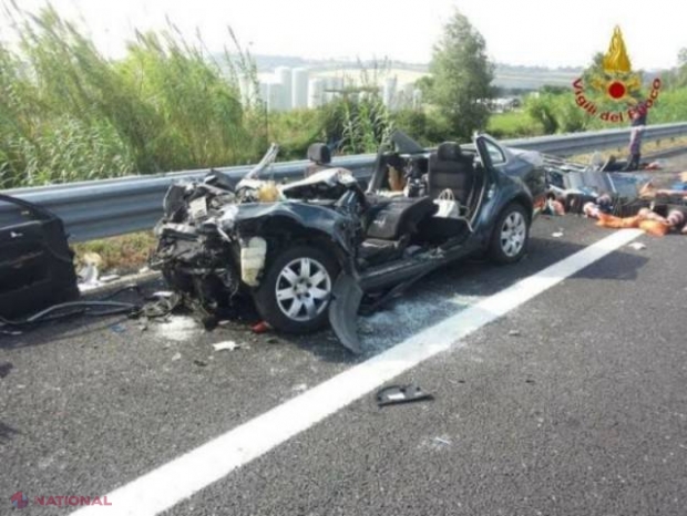 TRAGEDIE în Italia: Un moldovean și soția acestuia, DECEDAȚI într-un accident rutier. Bebelușul lor a ajuns în stare GRAVĂ la spital