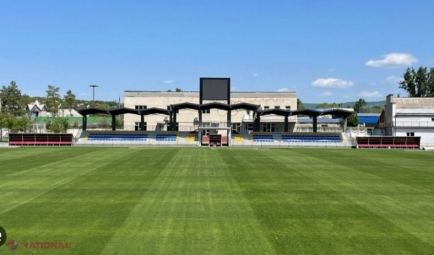 Stadionul din Nisporeni, renovat din bani publici, ar putea fi certificat internațional pentru a găzdui selecționate naționale de diferite categorii de vârstă