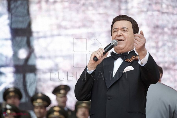 Kobzon revine la Chișinău să cânte pentru Dodon. Vrea zeci de mii de EURO