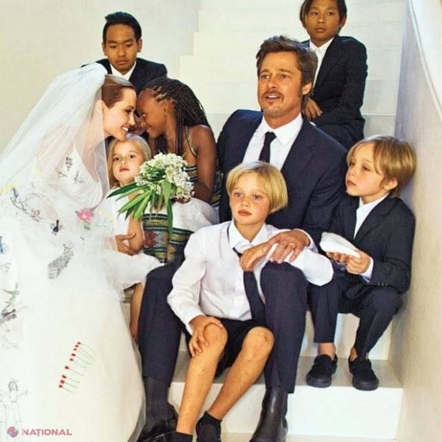 O nuntă ca-n poveşti, un divorţ neaşteptat. Albumul de NUNTĂ al Angelinei şi al lui Brad Pitt