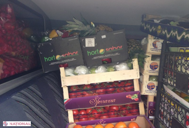 Contrabandă cu fructe și legume