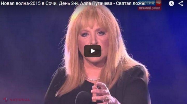 VIDEO // Alla Pugaciova le-a dedicat rușilor un cântec: „O scuipătură în fața lui Putin”