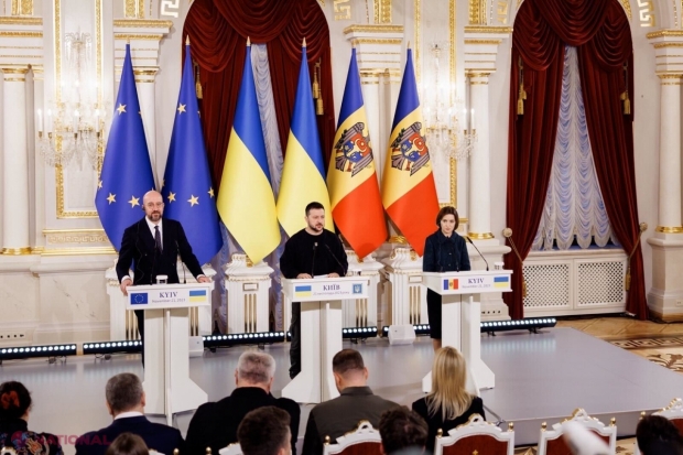 Maia Sandu, discuții cu Volodimir Zelenski și Charles Michel, dar și un discurs ținut la Kiev: „Apărând Ucraina, apărați și (R.) Moldova. (R.) Moldova este și va rămâne alături de Ucraina”