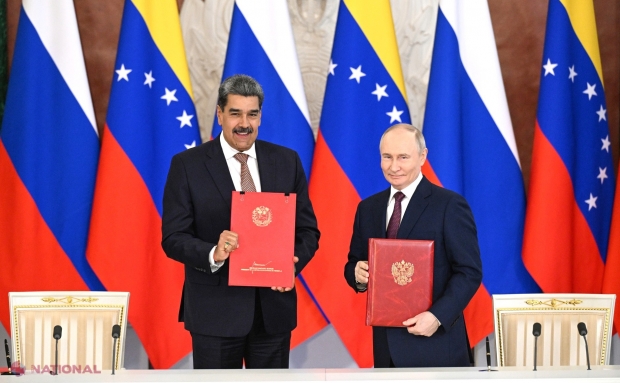 Putin și Maduro, acord semnat la Moscova pentru o cooperare extinsă în domeniul energiei și politicii internaționale