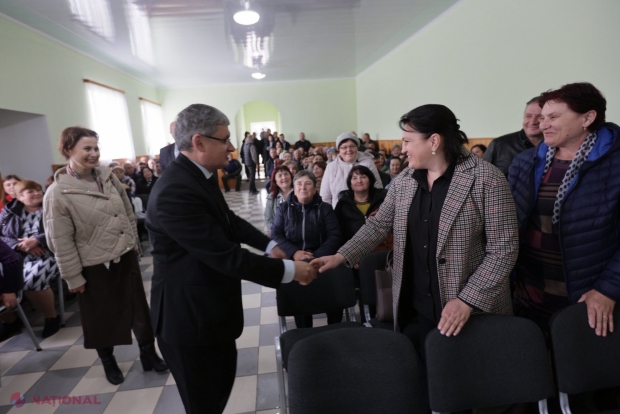 Igor Grosu aduce vești bune la Ciutulești: Drumul spre centrul raional va fi asfaltat pentru prima dată
