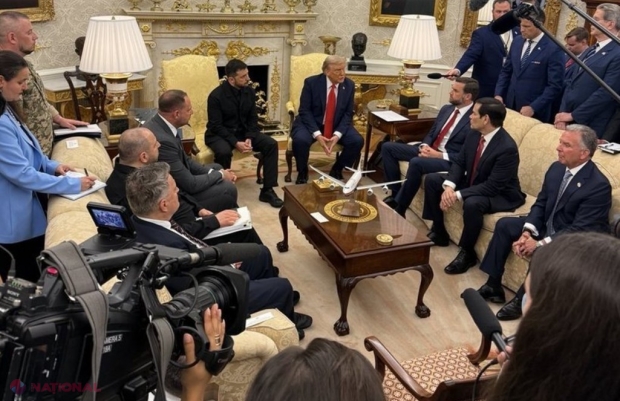 Zelenski și Trump discută viitorul Ucrainei la Casa Albă, liderii europeni se alătură summitului crucial pentru pace