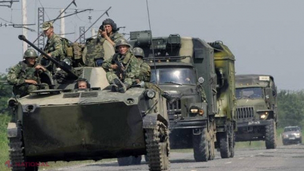 ŞTIREA MOMENTULUI: Rusia a trimis zeci de mii de militari ÎNARMAŢI