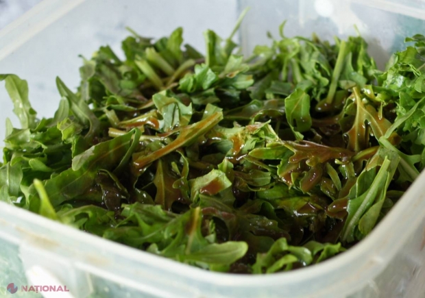 Reţeta Tamarei Șchiopu // Salată verde cu marinadă de miere