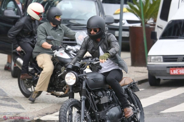 Beckham a suferit un accident de motocicletă