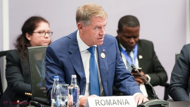 Președintele Klaus Iohannis, către ambasadorii străini acreditați la București:​ „Și în 2022 România a fost alături de cetățenii R. Moldova. Am susținut Republica Moldova prin acțiuni concrete în plan bilateral, prin asistența pe multiple planuri”