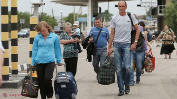 Peste jumătate de milion de ucraineni s-au refugiat din estul țării. Câți au cerut azil în R. Moldova