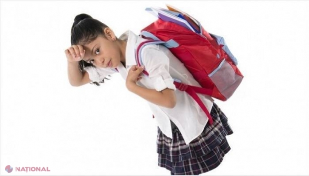 PROBLEME cauzate de ghiozdanul greu al elevului şi cum le POŢI preveni