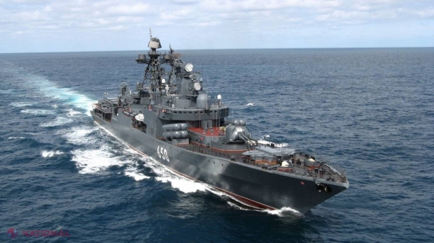 Nave militare rusești, în preajma Marii Britanii