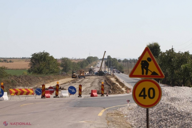 Milioane de lei pentru a finaliza reparația drumului Orhei-Rezina, începută încă în 2007