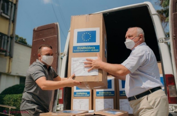 SUTE de medici din raioanele Cahul și Ungheni vor primi echipamente de protecție pentru lupta cu pandemia de COVID-19 de la UE, UNICEF și PNUD 