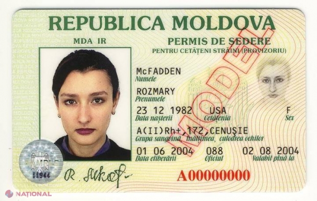 Un nou tip de acte pentru străinii din R. Moldova