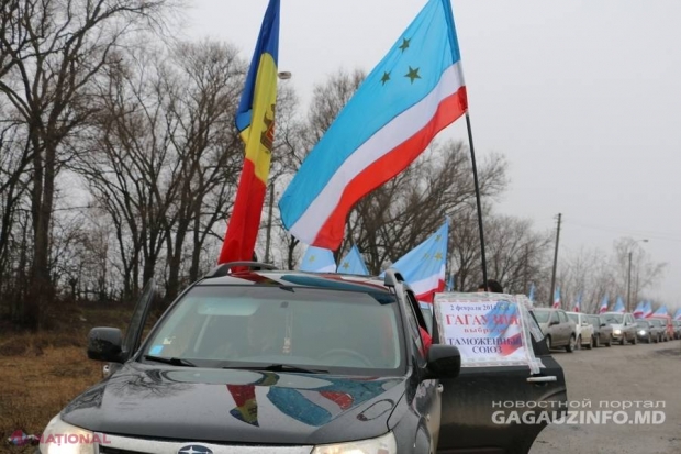 FOTO „În mașini nemțești cu numere bulgare, găgăuzii vor în Uniunea Vamală”! „Trăim pe pământ GĂGĂUZ”