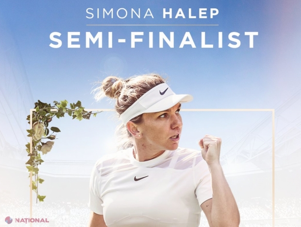 ​Simona Halep s-a calificat în SEMIFINALELE de la Wimbledon, după ce a zdrobit-o pe americanca Amanda Anisimova: „Sunt dominată de emoții! Adversara m-a chinuit”. Pe cine va întâlni în penultimul act