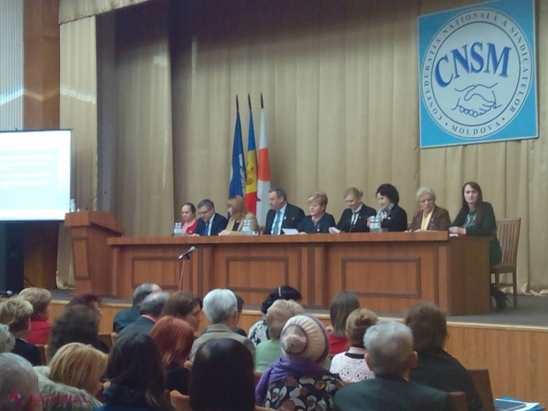 Sindicalistele au înaintat mai multe revendicări Parlamentului și Guvernului Republicii Moldova menite să elimine discriminarea femeilor