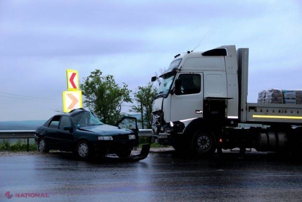 GRAV accident pe traseul Chișinău-Peresecina. Un bărbat a MURIT