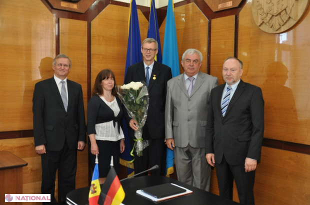 Ambasadorul Germaniei a fost decorat la Chișinău