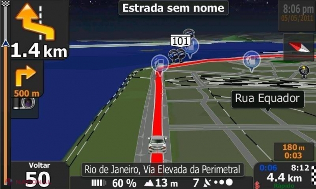 Aplicaţia GPS GRATUITĂ şi mai bună ca iGO. Are hărţi noi pentru toate ţările