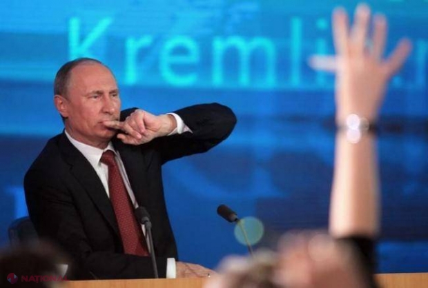 Putin se PLÂNGE că Occidentul încearcă „să pună URSUL rus în lanț și să-i SMULGĂ COLȚII și ghearele”