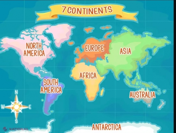 De unde au apărut denumirile continentelor? De ce Europa se numește așa?