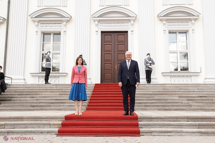 BERLIN // Maia Sandu, după întrevederea cu președintele ...