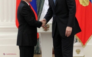 FOTO // Putin pare un PITIC pe lângă el