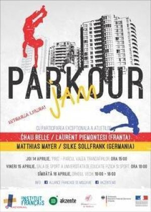 Eveniment inedit în R. Moldova pentru amatorii de Parkour