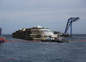 Astăzi începe operațiunea fără precedent! „Costa Concordia” va fi tractată la mal