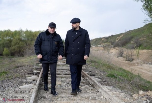 Lucrările la stația Prut-2 și pe tronsonul Cantemir-Fălciu avansează pentru integrarea căii ferate moldovene în rețeaua europeană