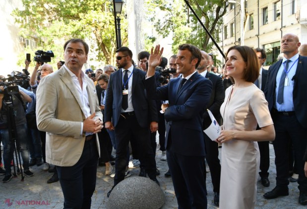 Maia Sandu, la Paris, la prima sa participare la reuniunea Coaliţiei de Voinţă, la invitaţia lui Emmanuel Macron