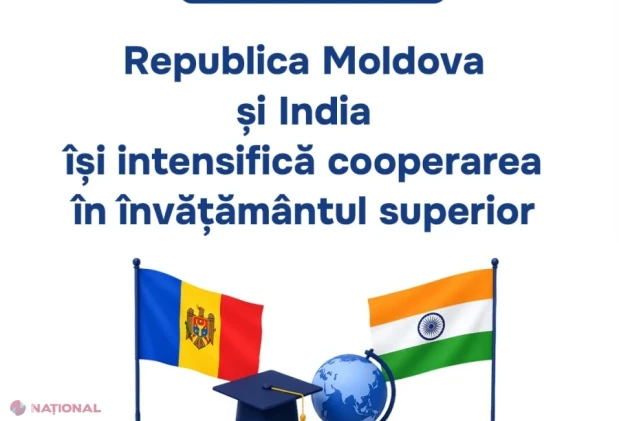 Moldova și India își consolidează parteneriatul academic printr-un nou Memorandum pentru învățământul superior