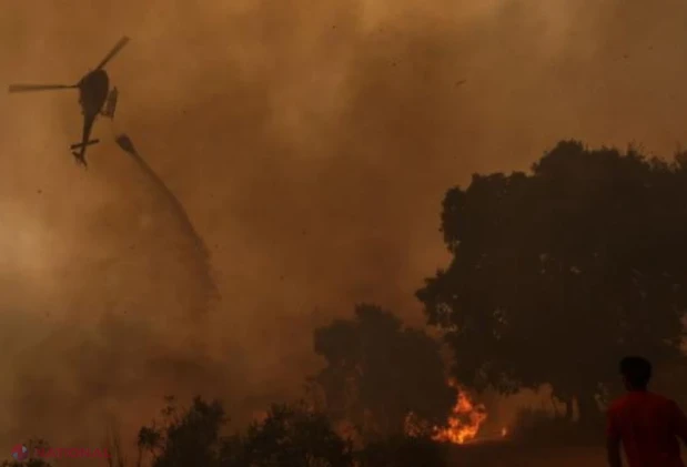 Incendiul din Halkidiki, ținut sub control după evacuarea a sute de turiști și localnici