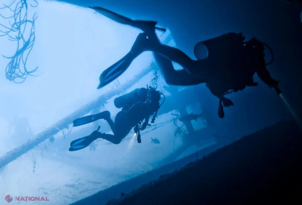 Seceta extremă a scos la iveală „Titanicul de pe Sava” în Serbia, epava unui remorcher scufundat în 1945 după ce a lovit o mină germană
