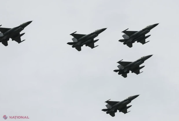 Un avion F-16 s-a prăbușit lângă o bază americană din Germania. O persoană a fost rănită ușor