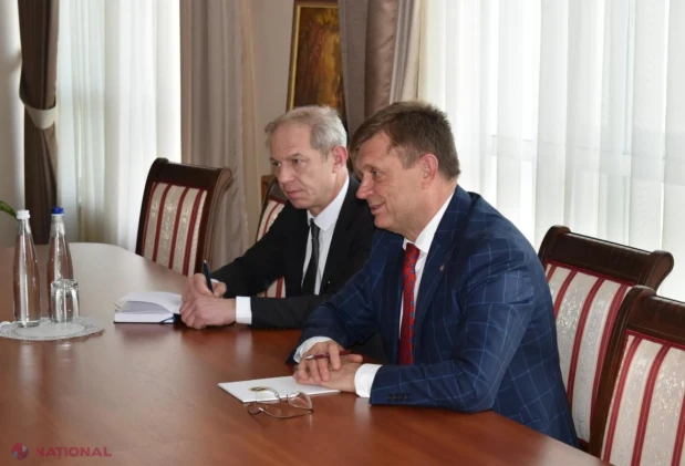 Valeriu Chiveri a discutat cu primul ambasador rezident al Estoniei în Republica Moldova despre reintegrarea transnistreană