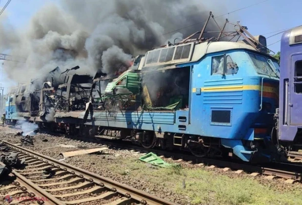 Peste 5.800 de trenuri au fost oprite în Ucraina, în septembrie, din cauza amenințărilor cu atacuri rusești