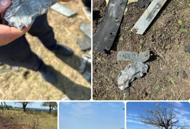 VIDEO // „Cine nu crede în drone, să vină și să vadă!” O dronă s-a făcut praf la Crocmaz după ce s-a izbit de un copac și a explodat. Un localnic a FILMAT tot