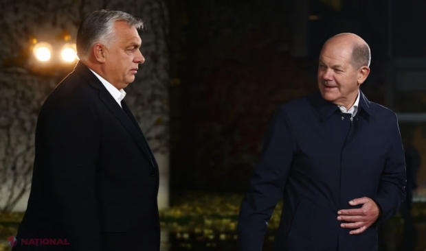 Strategia GENIALĂ propusă Olaf Scholz a făcut posibilă decizia de deschidere a negocierilor de ADERARE cu R. Moldova și Ucraina. Cancelarul l-a invitat pe Orban, care se opunea hotărârii, să iasă din sală: „Poate luați o cafea...”