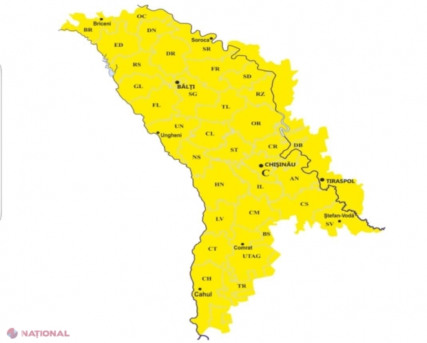 AVERTIZARE METEO // Cod galben de CANICULĂ, pe tot teritoriul R. Moldova, până pe 18 iulie