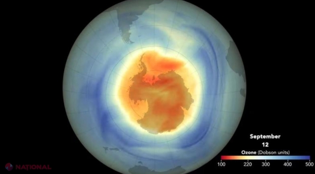 A fost descoperită o nouă GAURĂ în stratul de ozon, de șapte ori mai mare decât cea de deasupra Polului Sud